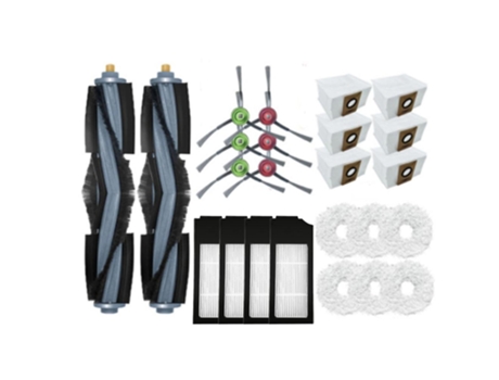 Saco de pó para ecovacs deebot x1 omni turbo kit de escova principal de peças sobressalentes