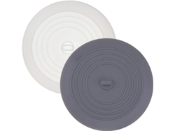 2026-(2 Pack) Tapón De Silicona Para Bañera, Tapón De Desagüe Premium, Sellado Excelente, Para Cocina, Baño Y Lavandería (6 Pulgadas, Blanco Y Gris)