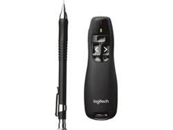 Presentador LOGITECH R400 Negro Inalámbrico (Con Laser)