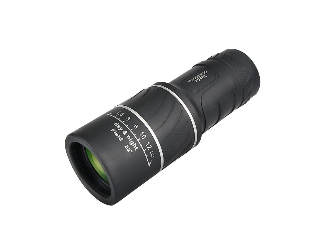 Telescopio monocular con zoom óptico de doble enfoque de 16x52 para observación de aves/Gusshious Life