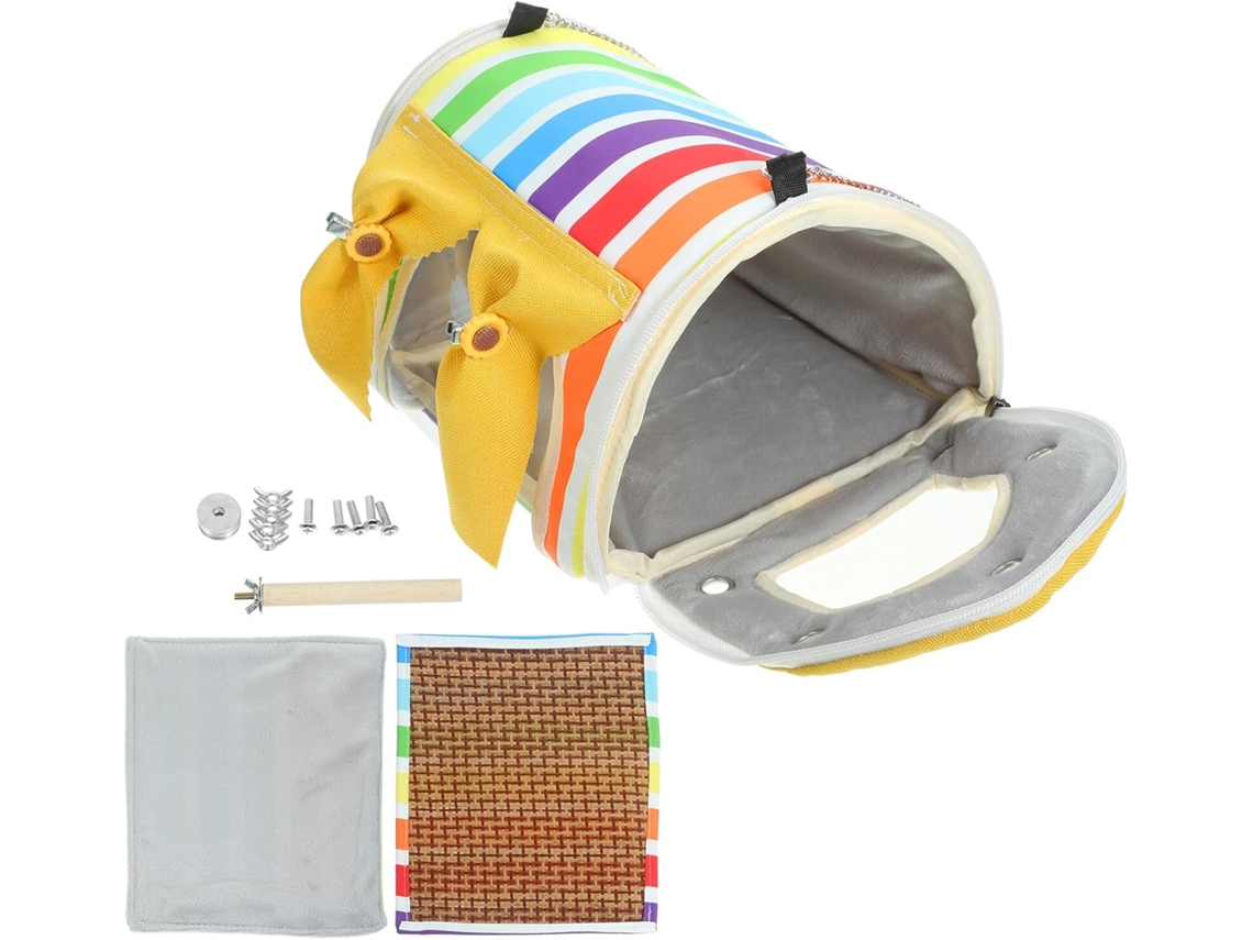 Hamaca Colgante Con Forma De Nido De Pájaro, Tienda De Campaña, Jaula Para Loros, Tamaño Pequeño Y Cómodo.