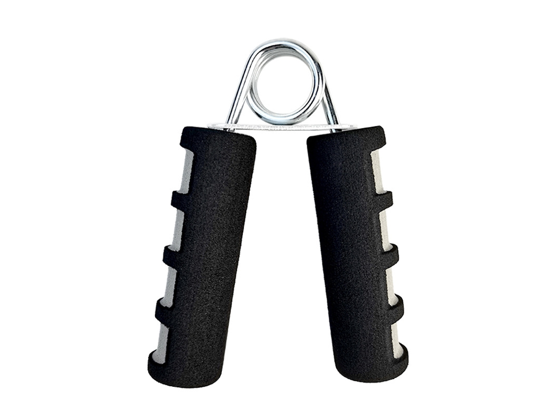 Muñequera de espuma de alta intensidad para entrenamiento físico y rehabilitación de dedos. Mdug (gris)