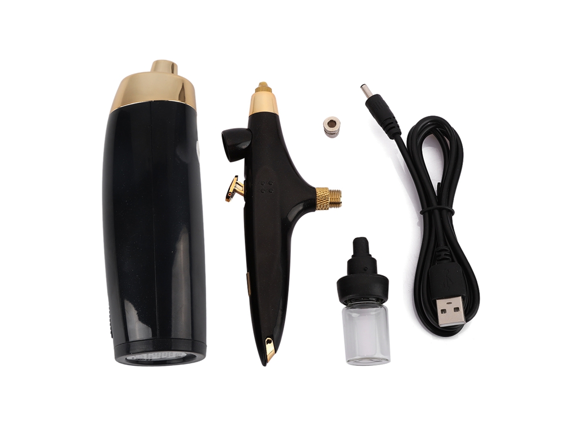Kit De Maquillaje Con Aerógrafo Portátil Para Uso En Salones De Belleza Y En Casa.