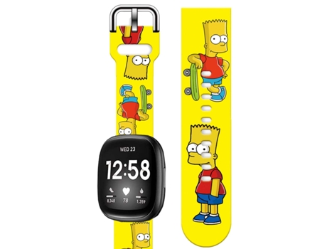 Correa Silicona Suave Personalizada Fitbit by Google Versa 3 Bart