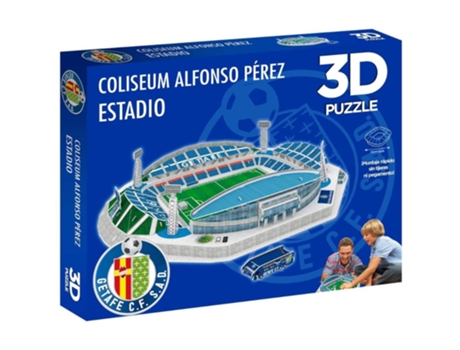 Puzzle 3D GETAFE 70402 (Azul)