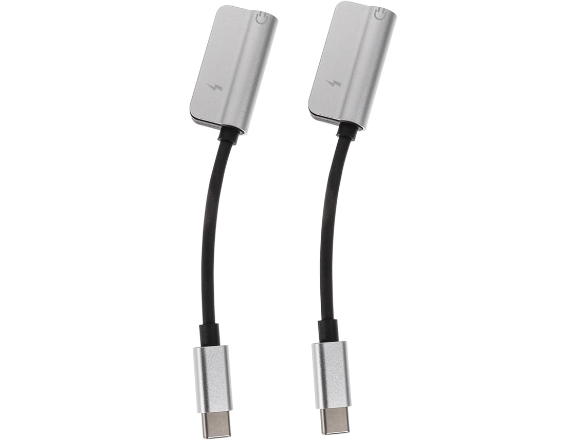 Adaptador De Auriculares A 3,5 Mm, Multifuncional, Ligero Y Práctico Para Diversos Dispositivos.
