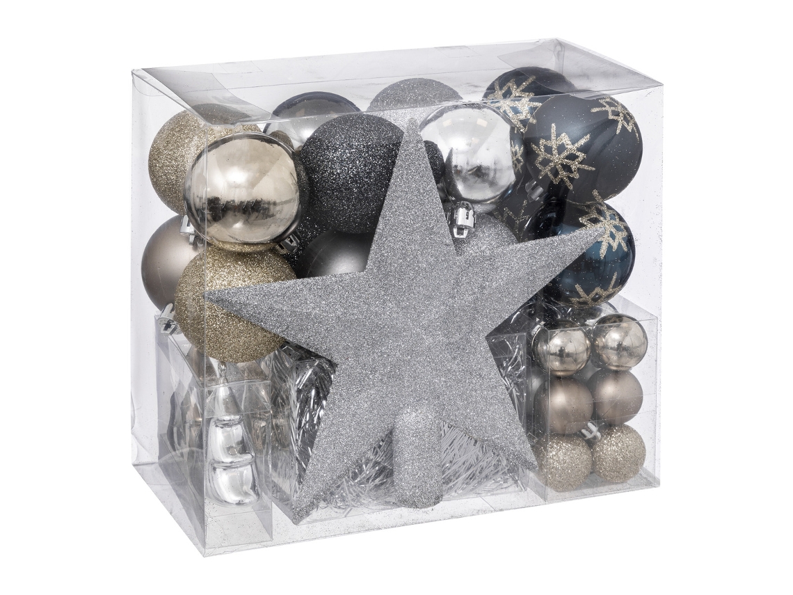 Kit de bolas de navidad 44 piezas - FEERIC LIGHTS & CHRISTMAS