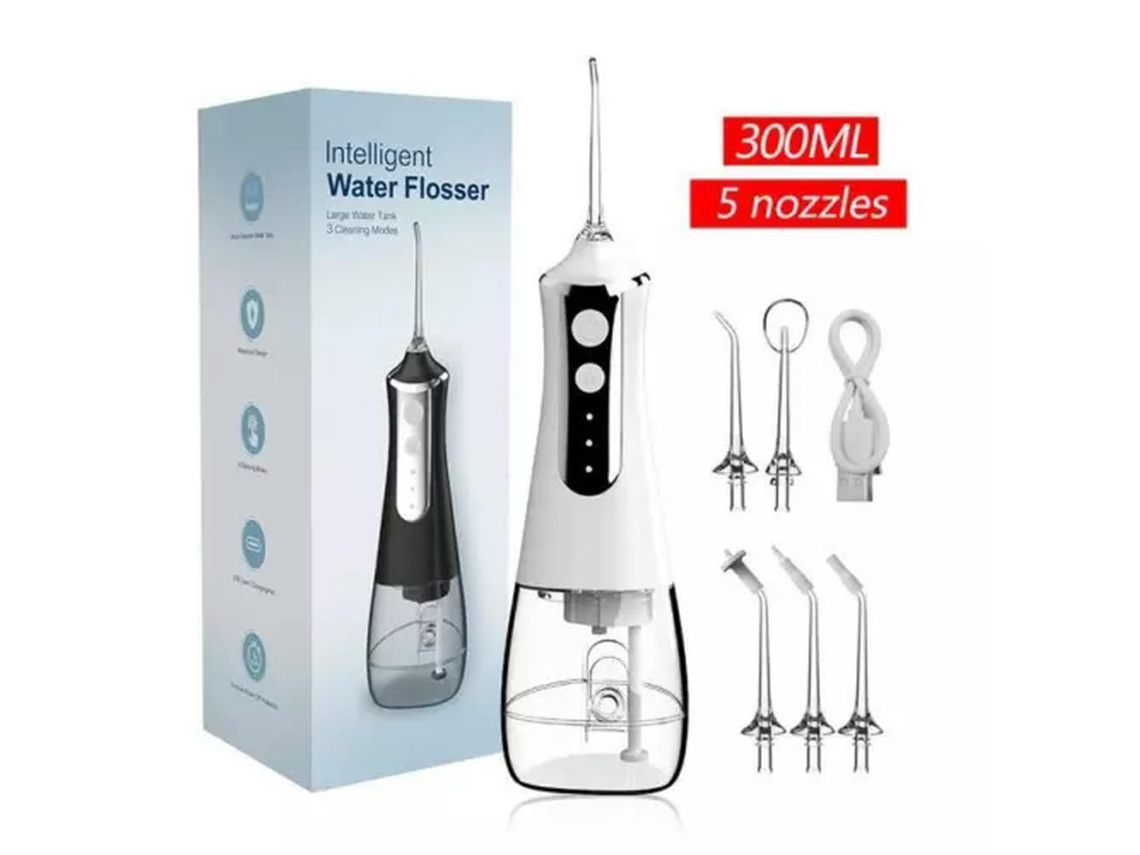 Irrigador Bucal Dental Water Flosser Blanco Gertiz