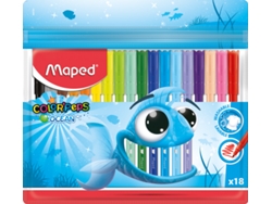 Caixa 18 Feltros Maped Color Peps Ocean