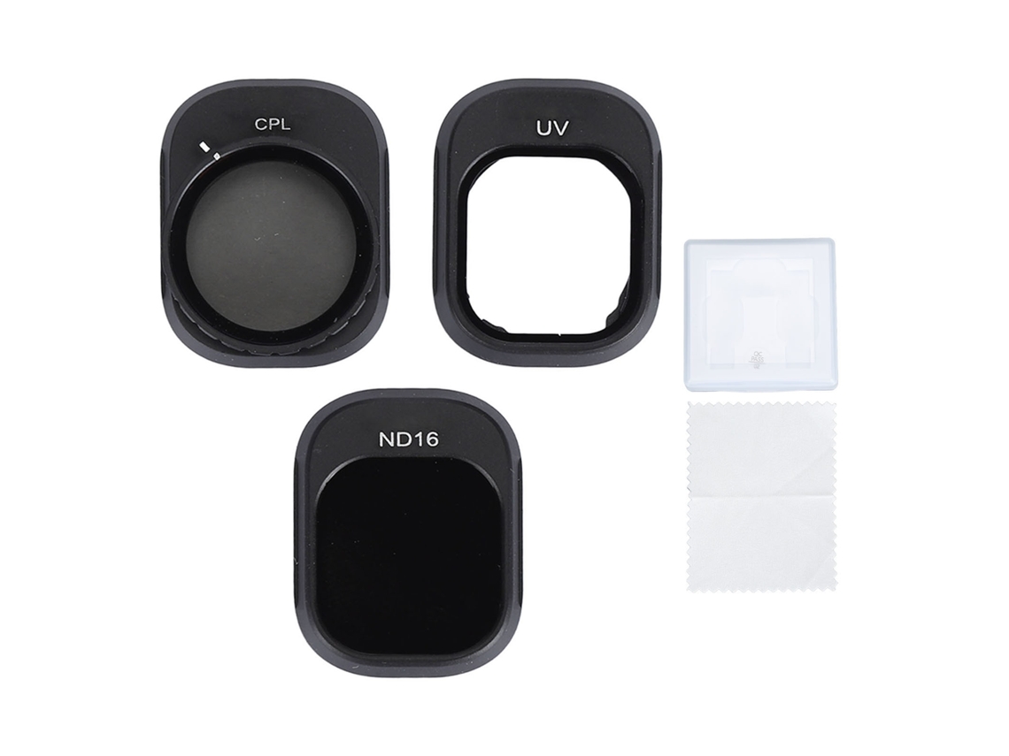 Juego completo de filtros de lente UV ND16 con nanorrevestimiento para el dron Mini 4 Pro