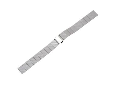 Correa de reloj universal con textura de fibra de carbono para Samsung Huawei Plata M