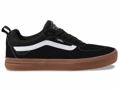 Zapatillas VANS Cuero de Gamuza Hombre (39 - Negro)
