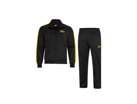 Chándale de Hombre para Fitness PUNCH Chándal Corte Clásico Negro (3XL)