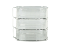 Tapa Antipolvo Para Plato Transparente Multicapa Tapa De Alimentos Funcional 3 Capas
