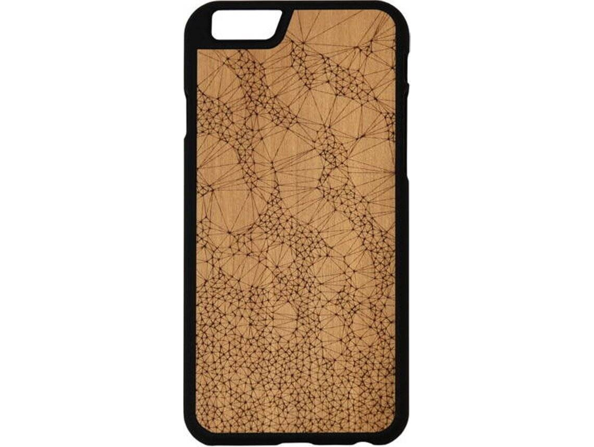 Funda iPhone 6, 6s, 7, 8 G-CODE Generative Delaunay Marrón