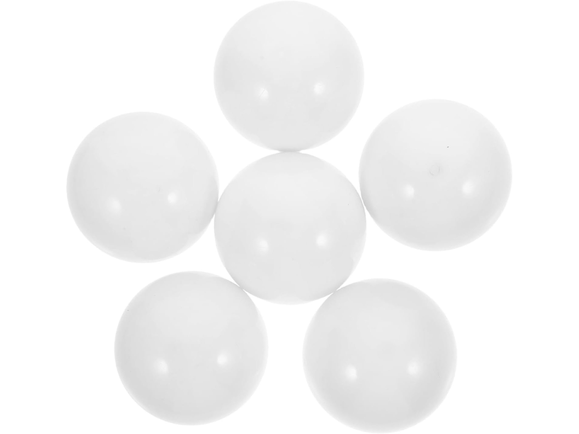 Juego De 6 Difusores De Luz Blancos De Policarbonato Resistentes A Altas Temperaturas Para Bombillas.