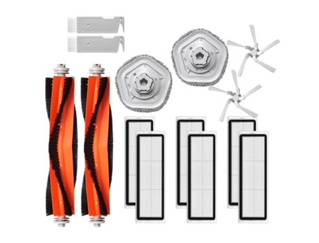 Para xiaomi dreame w10 robotic hepa filter mop pano escova lateral principal