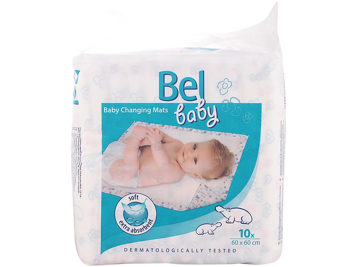 Pañales BEL BABY (60X60 cm - 10 un)