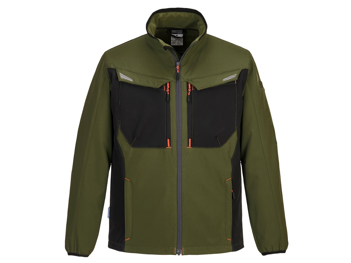 Chaqueta Softshell Wx3 De 3 Capas - Impermeable Y Transpirable Rojo Intenso / Xl