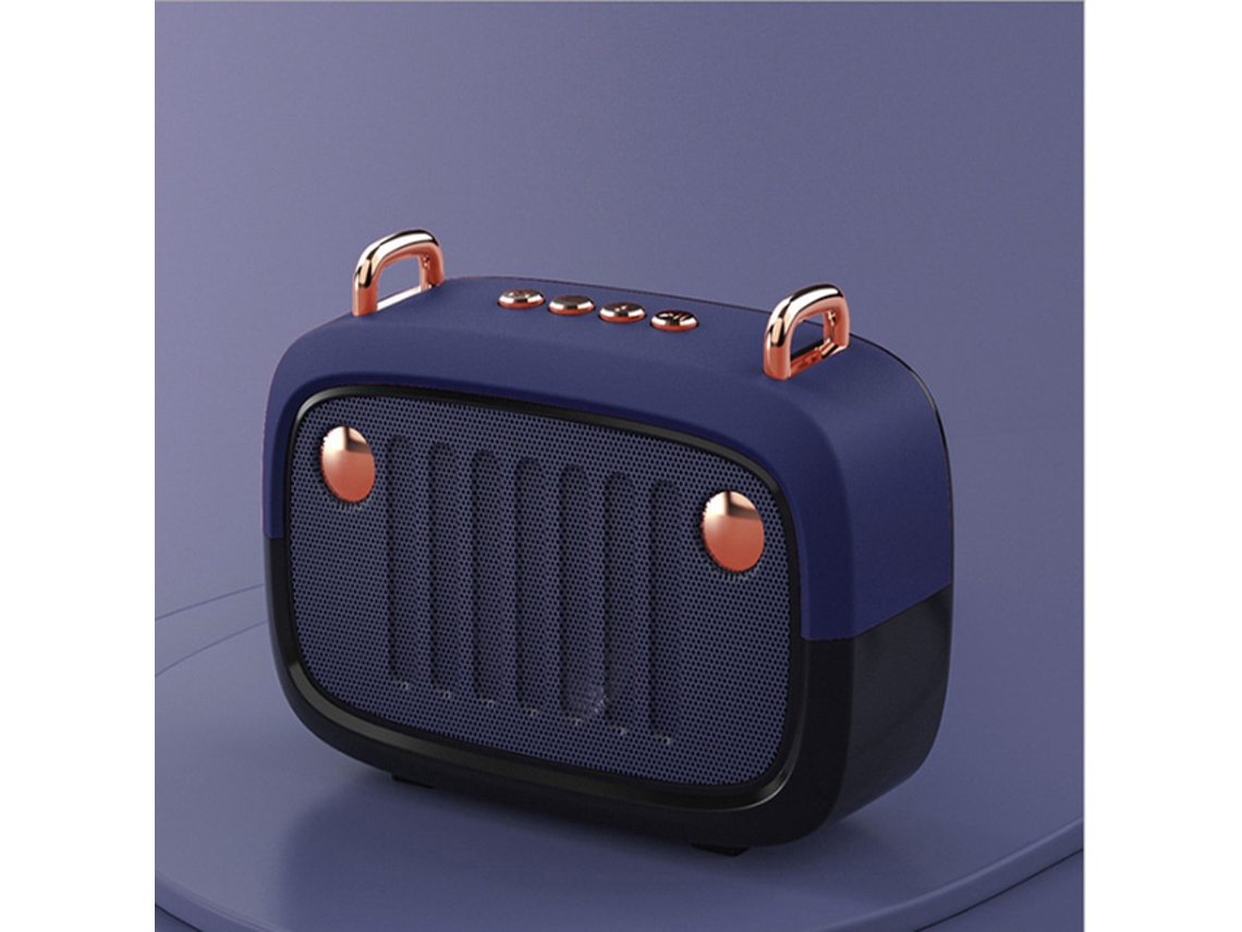 (azul) Nuevo Altavoz Bluetooth Portátil Bs32d Con Diseño Creativo De Dibujos Animados