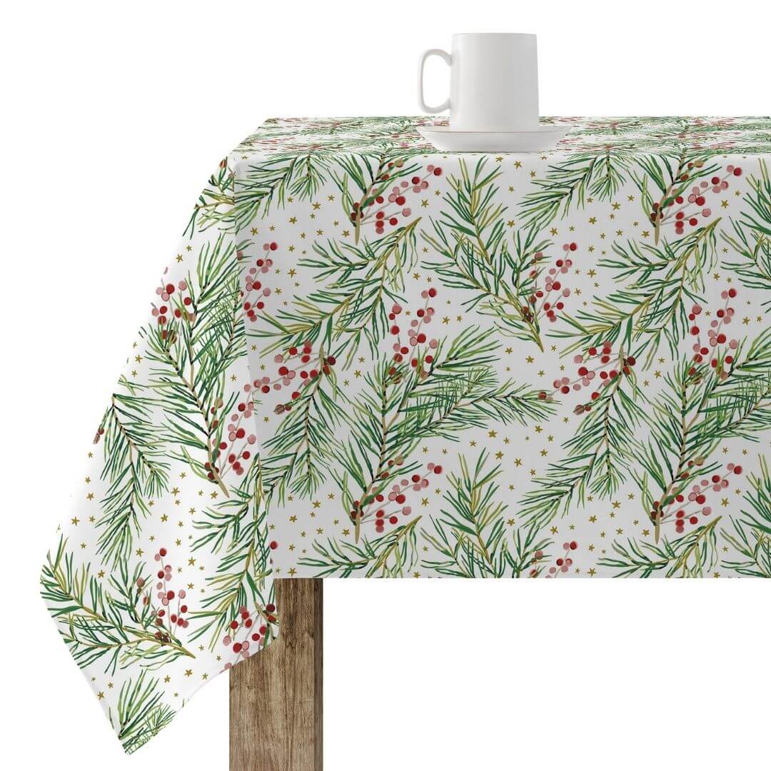Toalla De Mesa muare home christmas 300 x 140 cm multicolor belum mantel navidad antimanchas rectangular resinado tacto 300x140