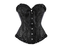 Top Corsé De Talla Grande Para Mujer Con Tirantes, Que Realza La Figura De Forma Sexy.