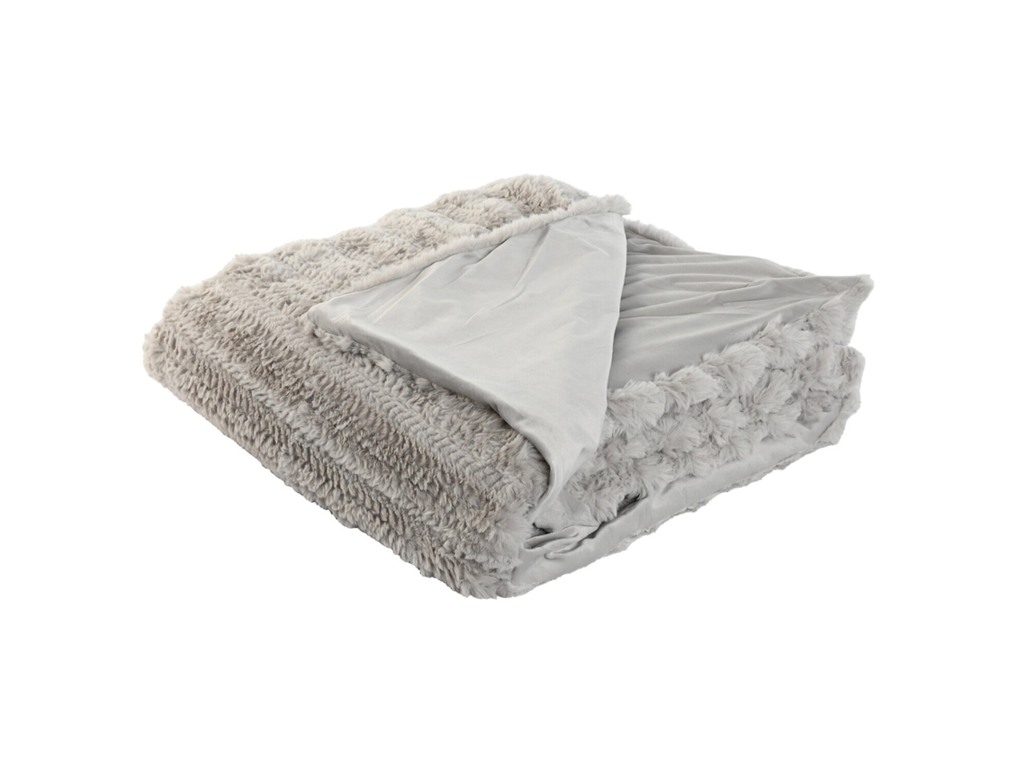 Manta Poliester 580 Gsm Cama Gris Claro 220x240x1cm