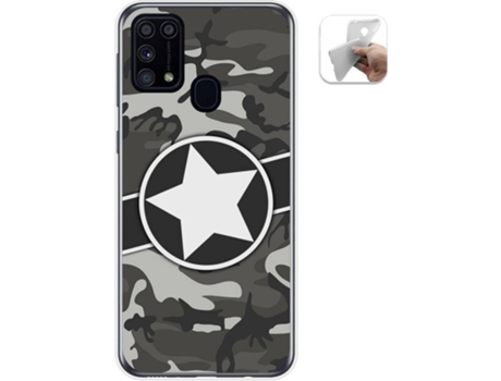Carcasa Samsung Galaxy M31 TUMUNDOSMARTPHONE Camuflaje 02 Multicolor