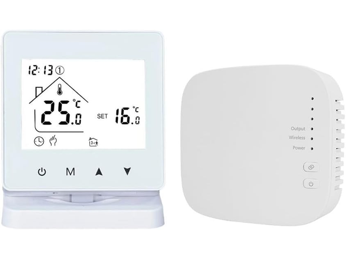 Rf433, Termostato Inteligente Inalámbrico Programable Para Calderas De Gas