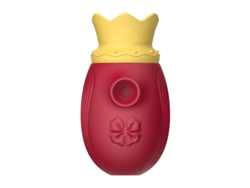 Vibrador De Succin Con 10 Modos De Succin Para Mujeres (rojo) Yizhood
