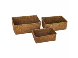 Juego de Cestas SIGNES GRIMALT Fibra 21 x 12 x 30 cm