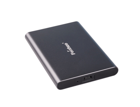 Disco Duro Externo SSD SLOWMOOSE Portátil para Laptop Tipo C USB 3.1 (Gris - 256 GB)
