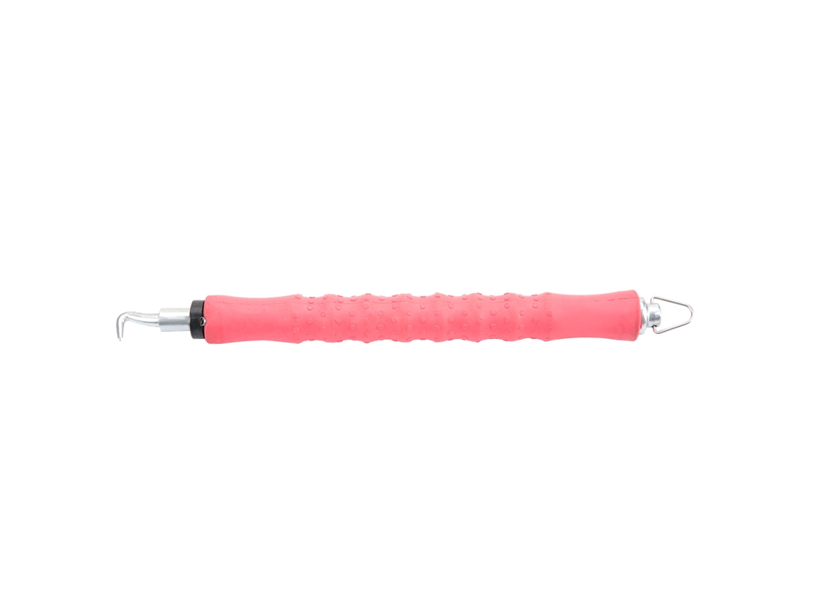 Alicates Semiautomáticos Para Atar Alambre Con Gancho Largo Y Recto De Acero, Tipo Rojo.