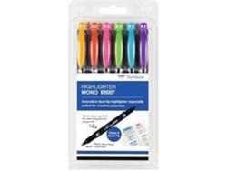 Marcadores TOMBOW MONO Edge (6 colores)