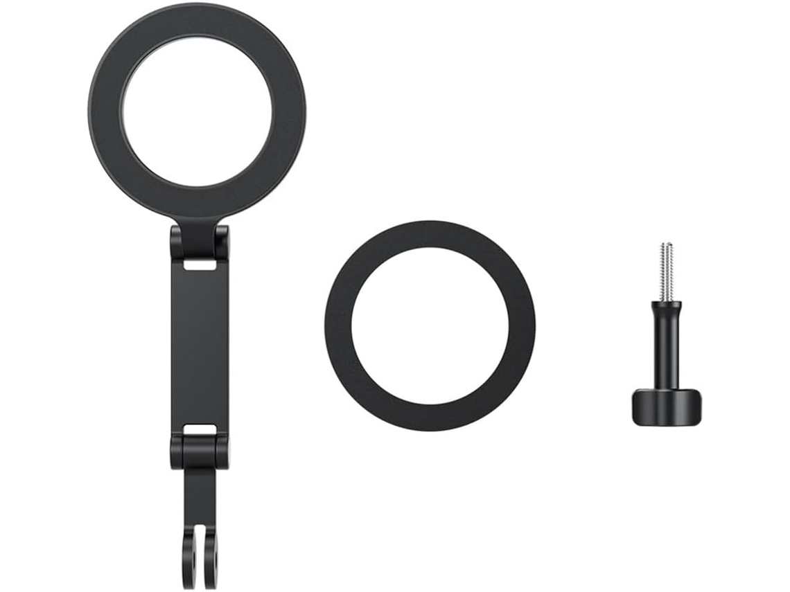 Soporte Magnético Para Teléfono Móvil Con Clip Y Adaptador Para Correa Pectoral Para Cuello (vlog, Primera Perspectiva)