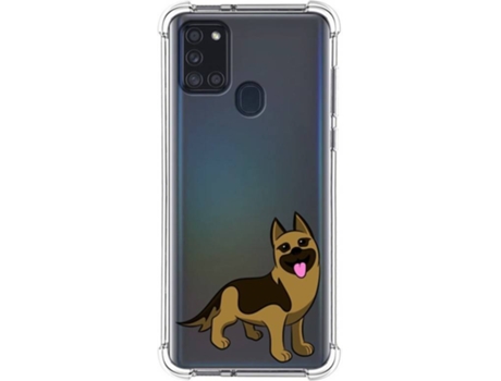 Carcasa Samsung Galaxy A21s TUMUNDOSMARTPHONE Dibujos Antigolpes Perros 03 Multicolor