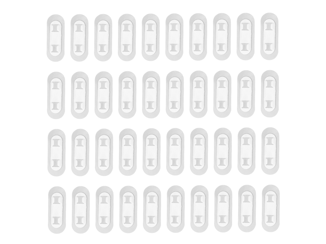 Mali 40pcs Grampos de Cabo Adesivos Sem Punch Suportes de Fio Organizador para Casa Carro Escritório Branco