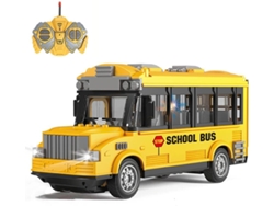 (Autobús escolar) Luz LED de 4 canales controlada remotamente, hecha de plástico