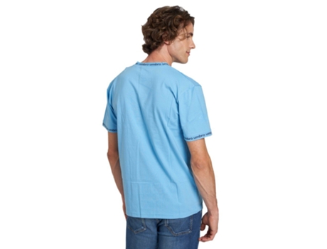 Camiseta de Hombre para Fútbol UMBRO Fornax Azul (S)