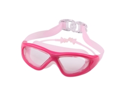 Gafas de natación para adultos con montura grande, antivaho e impermeables para mujeres y hombres