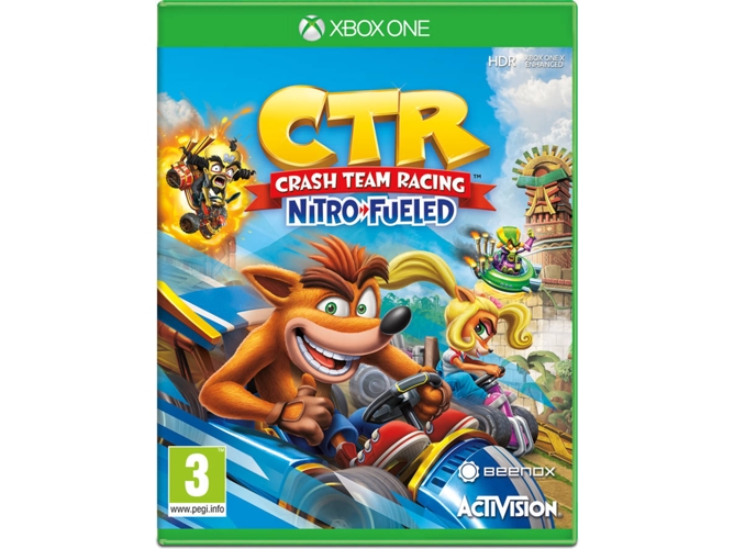 Juego Xbox One Crash Team Racing Nitro-Fueled (Carreras - M3)
