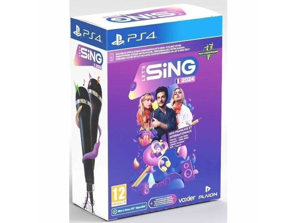 Juego electrónico Playstation 4 KOCH MEDIA Let'S Sing 2024 Edición Francia Fr