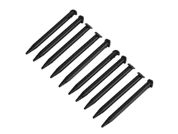 Lápiz Stylus (alta Sensibilidad, Resistente A Rayones) 10 Piezas Nuevo Lápiz Stylus 2dsxl (negro)