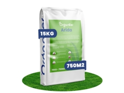 Semilla de césped árido resistente a la sequía (15 kg) para 750 m² Organifer