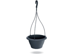 Maceta PROSPERPLAST Suspenso Respana W Antracite (Gris - 27 x 27 x 14.5 cm)
