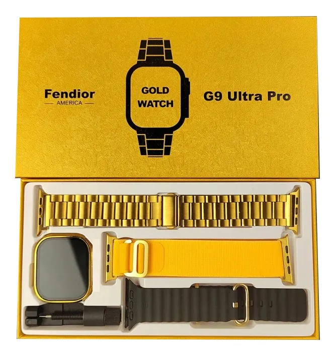 Reloj inteligente multifunción Tudor Gold G9 Pro con Vayotoy