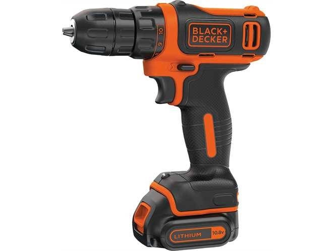 Taladro BLACK & DECKER BDCDD12K1-QW (550 rpm)