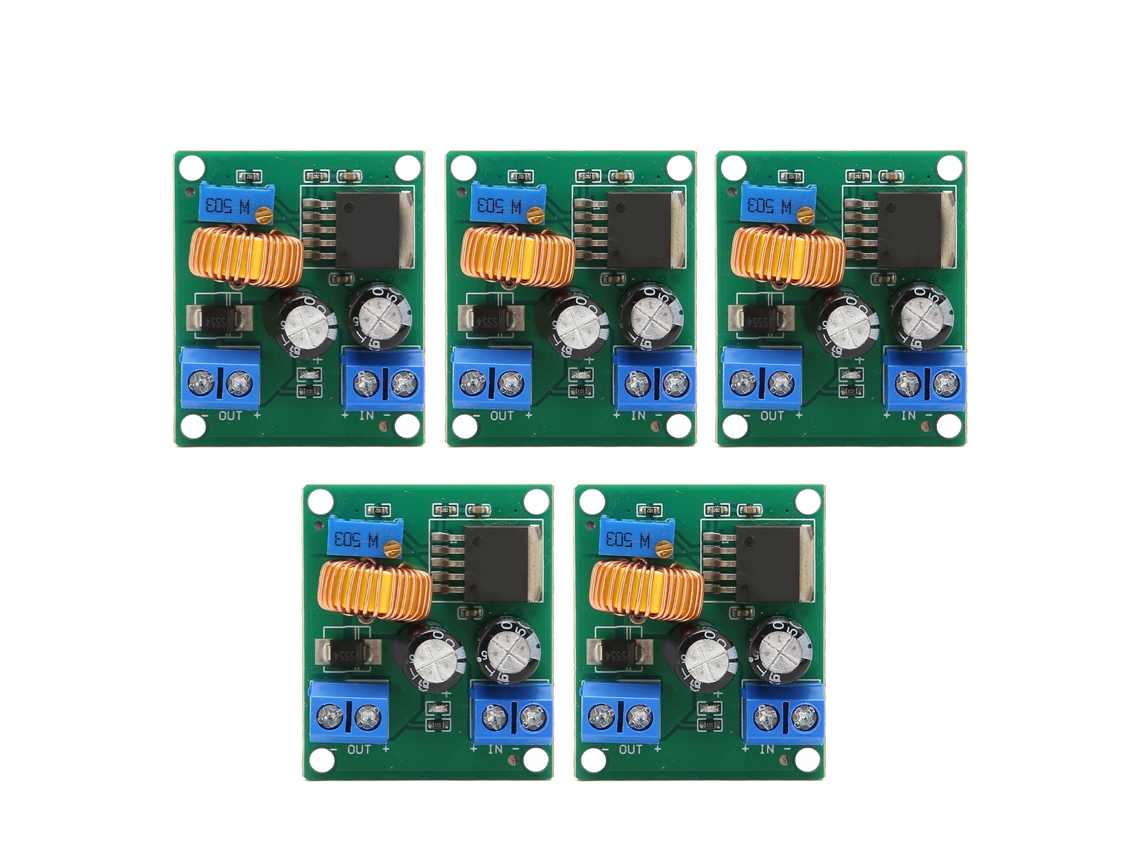 Módulos De Potencia Elevadores Ajustables De 3v, 5v, 12v A 19v, 24v, 30v Y 36v Estabilizados