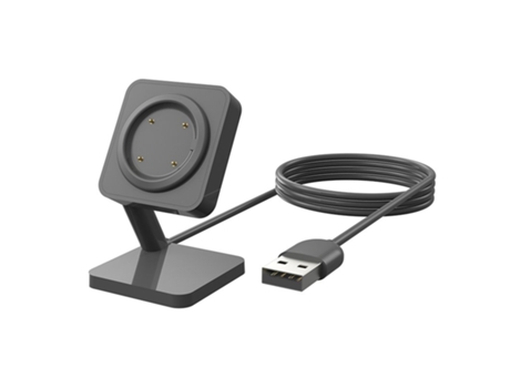 Mini cargador de transmisión de datos Adaptador de carga Soporte compatible con Polar Vantage M2 V2 Ignite 2 Grit X Pro negro