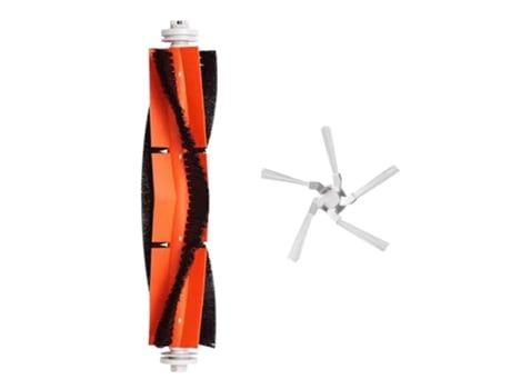 2 peças escova principal escova lateral para aspirador de pó robô xiaomi dreame w10